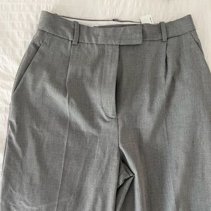 New Zara Gray Wide Leg Pants